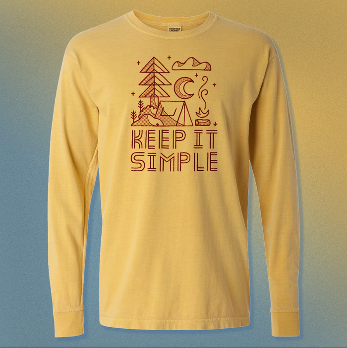 Keep It Simple | Mustard Long Sleeve