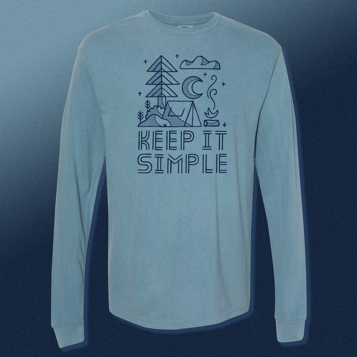 Keep It Simple | Blue Long Sleeve