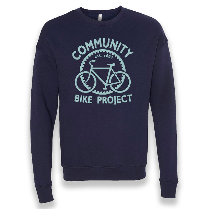 Community Bike Project - Navy Crewneck