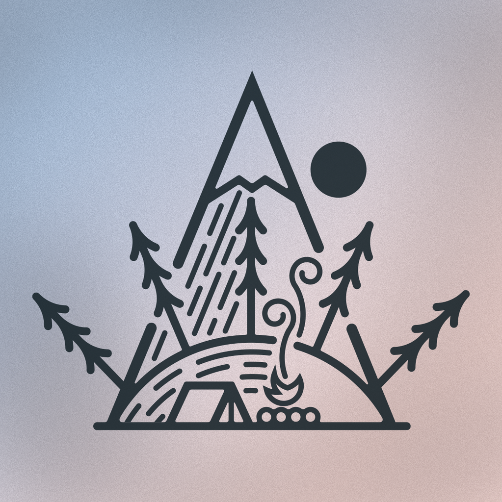 Camping Trees | Limited Edition Tie-dye